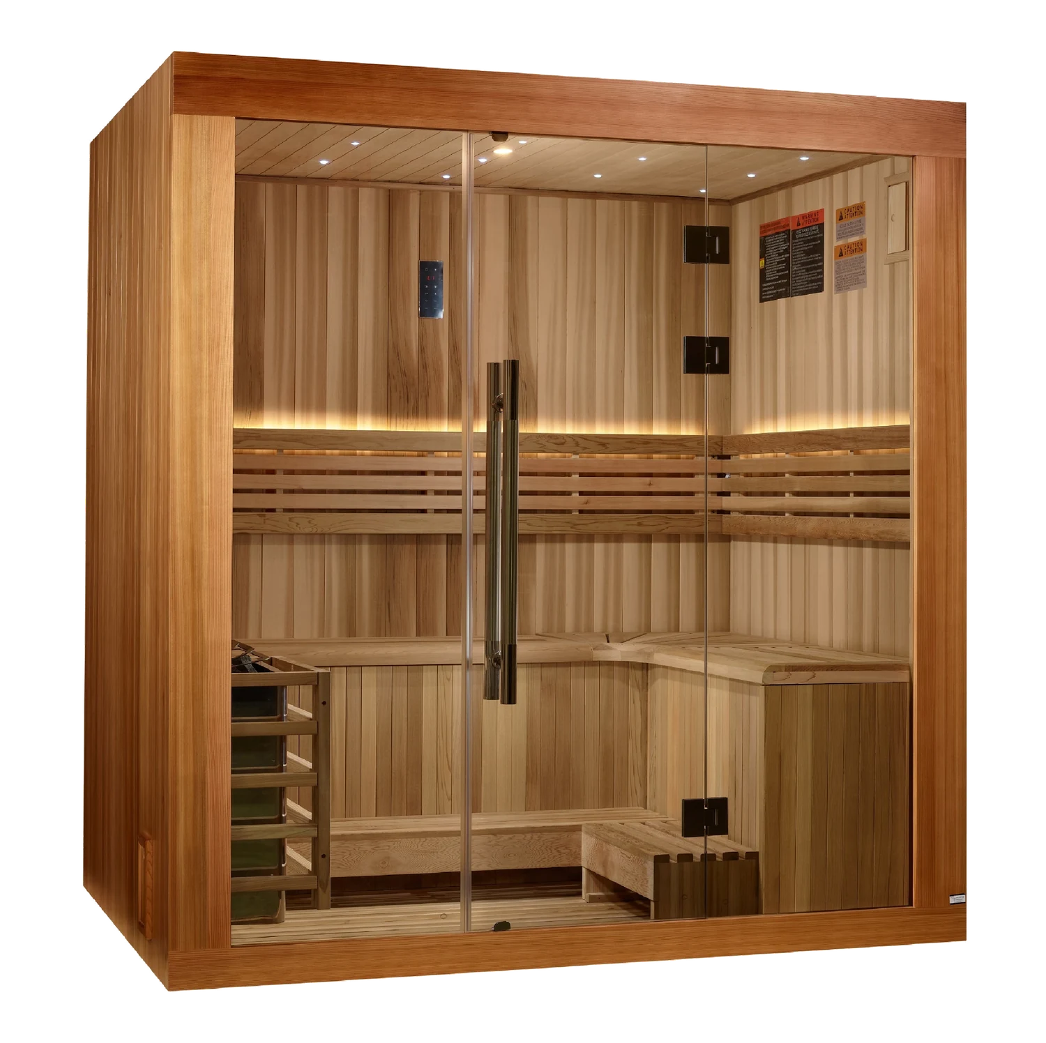 2025 Golden Designs Updated Copenhagen 3 Person Traditional Sauna